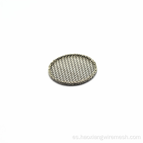 Disco de filtro de acero inoxidable de 10 mm